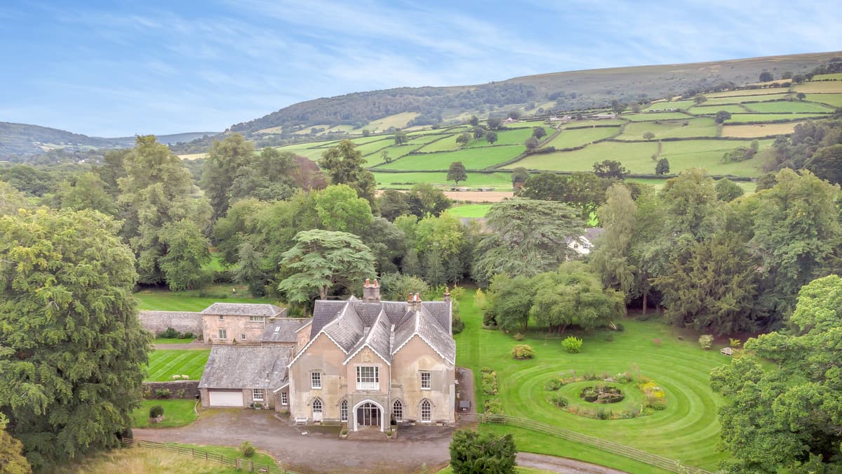 Llanfrynach gothic manor for sale has medieval features and "fantastic